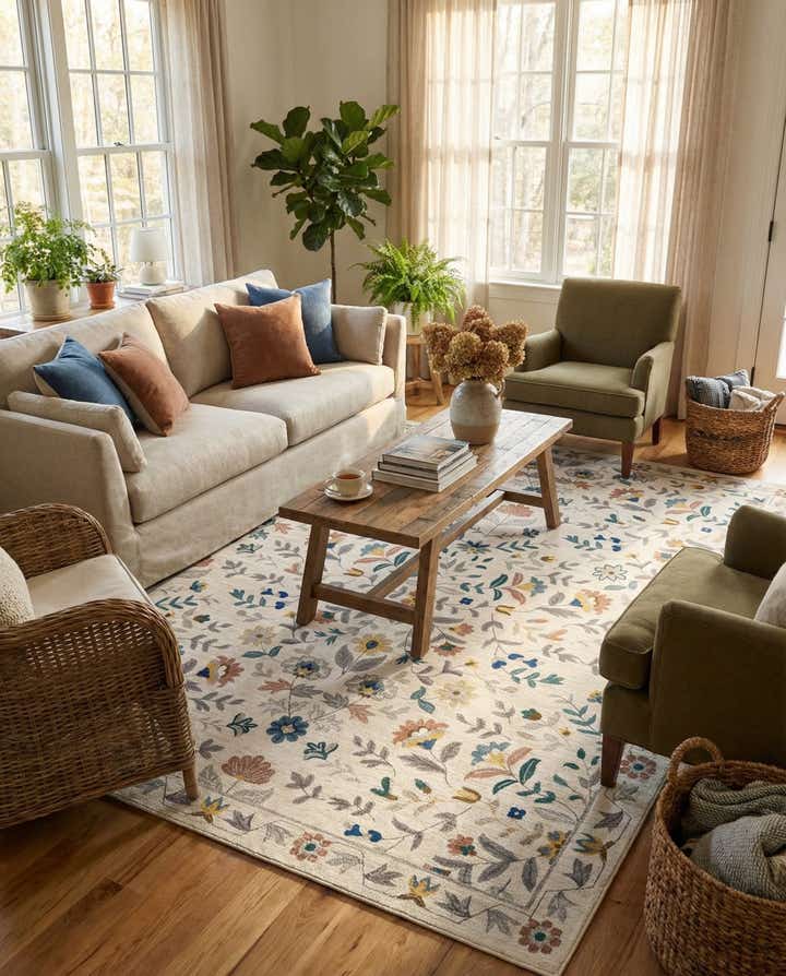 9' x 12' Blossom Rug