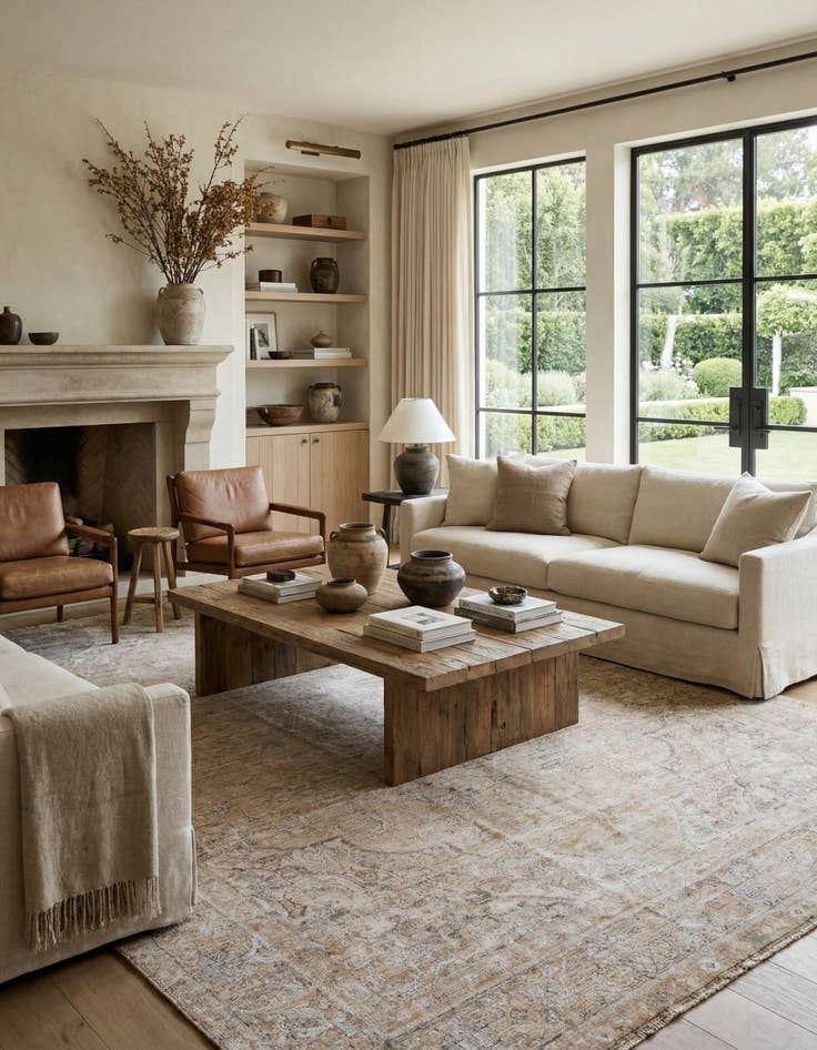 Detail image of 9' 7 x 12' 4  Hand Knotted Ultra Vintage Persian Wool Rug