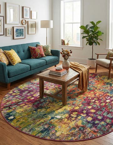 Washable Sevilla Oval Rug