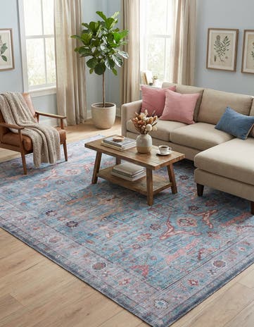 10' 6 x 13' Washable Maahru Rug