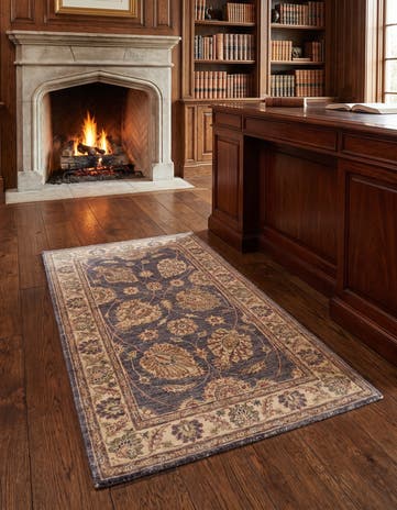 3' 1 x 5' Hand Knotted Ziegler Rug