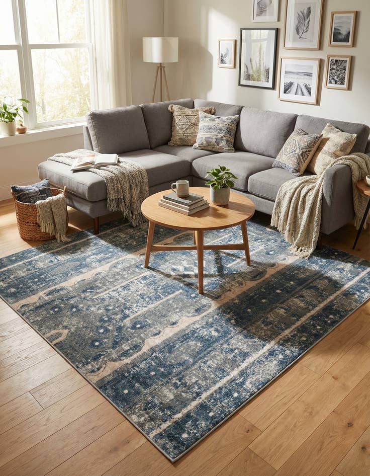 Detail image of 6' x 6' Oregon Square Rug