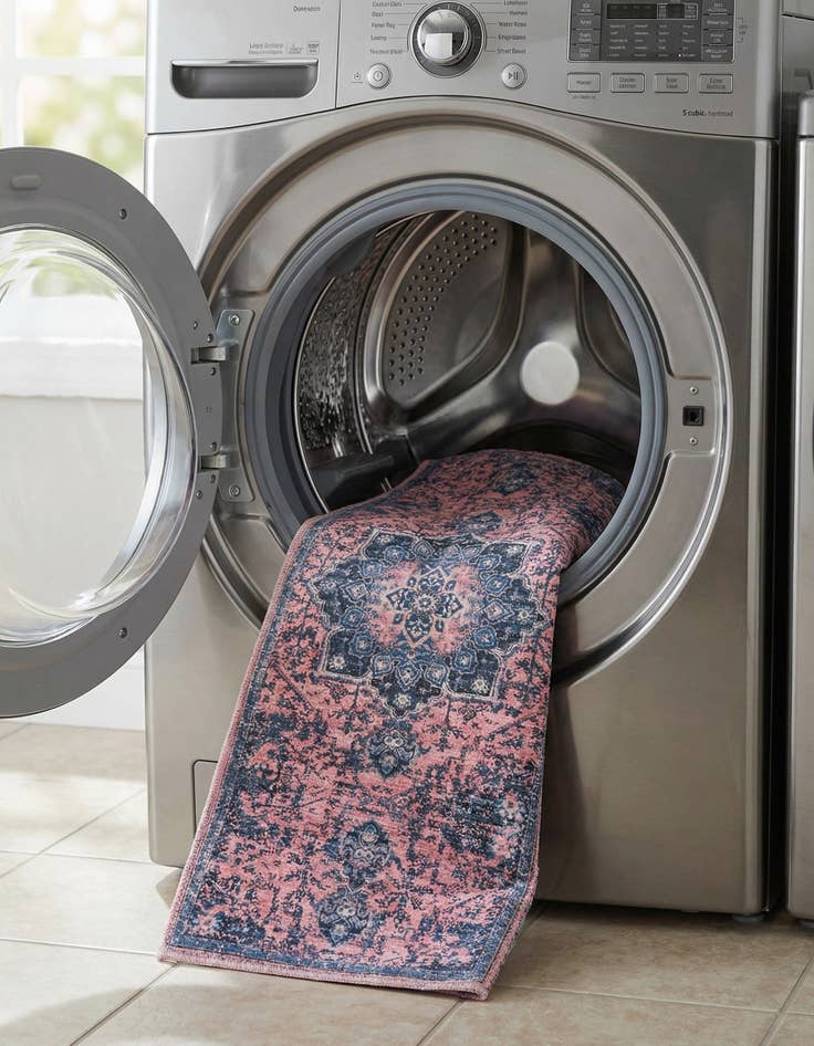 Detail image of 2' x 8'  Washable Renaissance Runner Rug