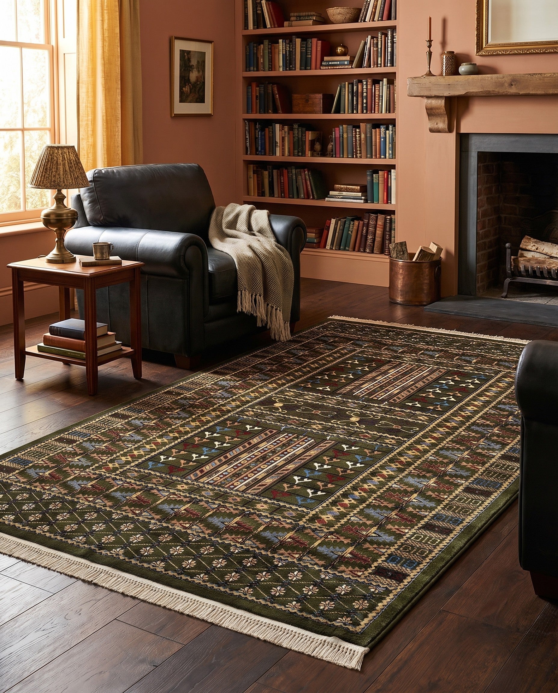 6' x 9' Bokhara Rug