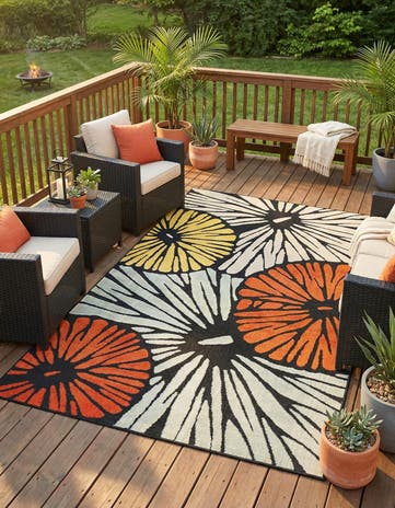 Easy-Clean Casablanca Indoor / Outdoor Rug