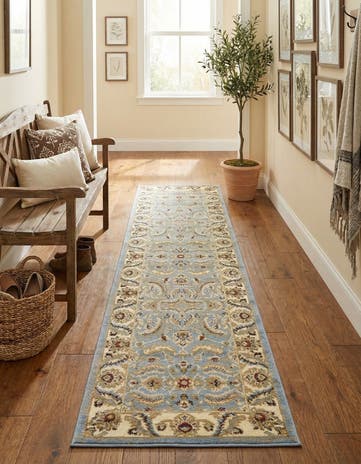2' 7 x 10' Classic Agra Runner Rug