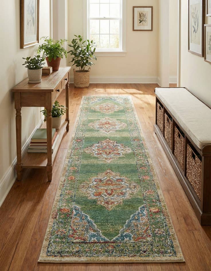 Detail image of  2' 7 x 16' 5 Isabella Runner Rug