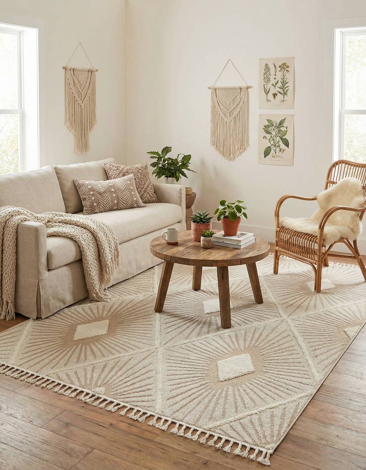 Detail image of 7' 10 x 10' Boho Rug