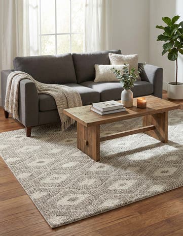 5' 3 x 7' 10 Soft Touch Shag Rug