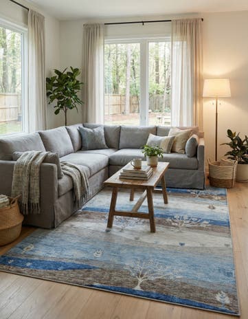 7' x 10' Gabbeh Rug