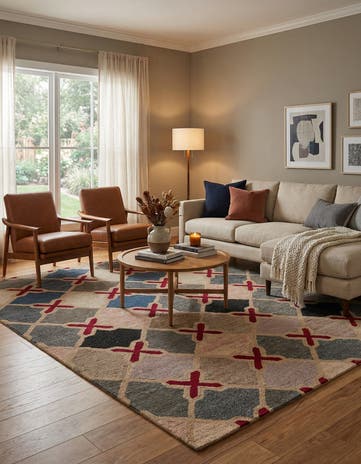 8' 1 x 10' 1 Luna Wool Rug