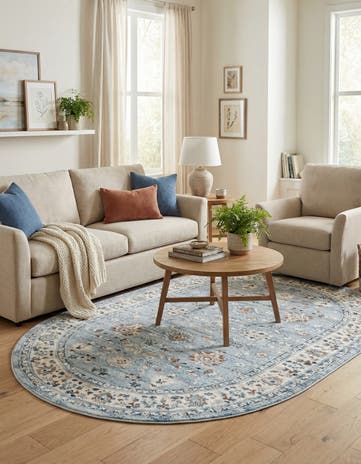 5' 3 x 8' Charlotte Oval Rug