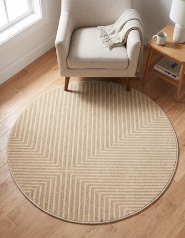 95cm x 95cm Contour Round Rug