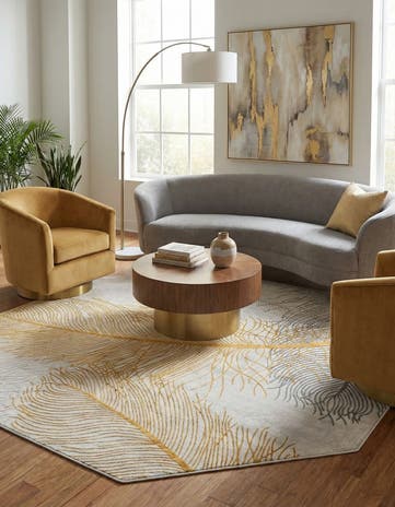7' 10 x 7' 10 Finsbury Octagon Rug