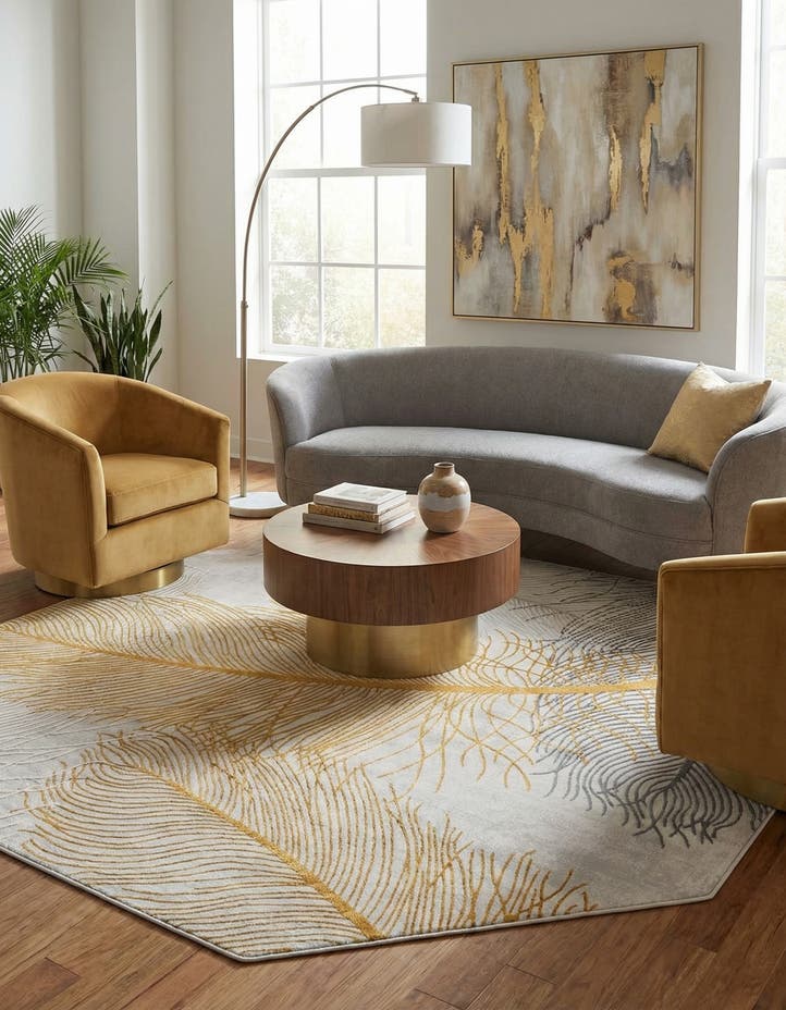 7' 10 x 7' 10 Finsbury Octagon Rug