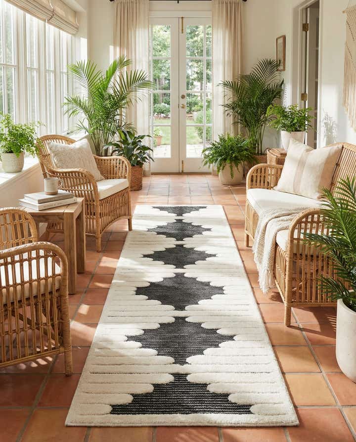 2' 7 x 10' Prismatic Runner Rug