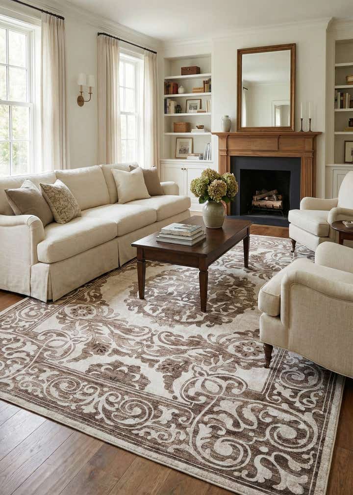 10' 8 x 14' Hermitage Rug