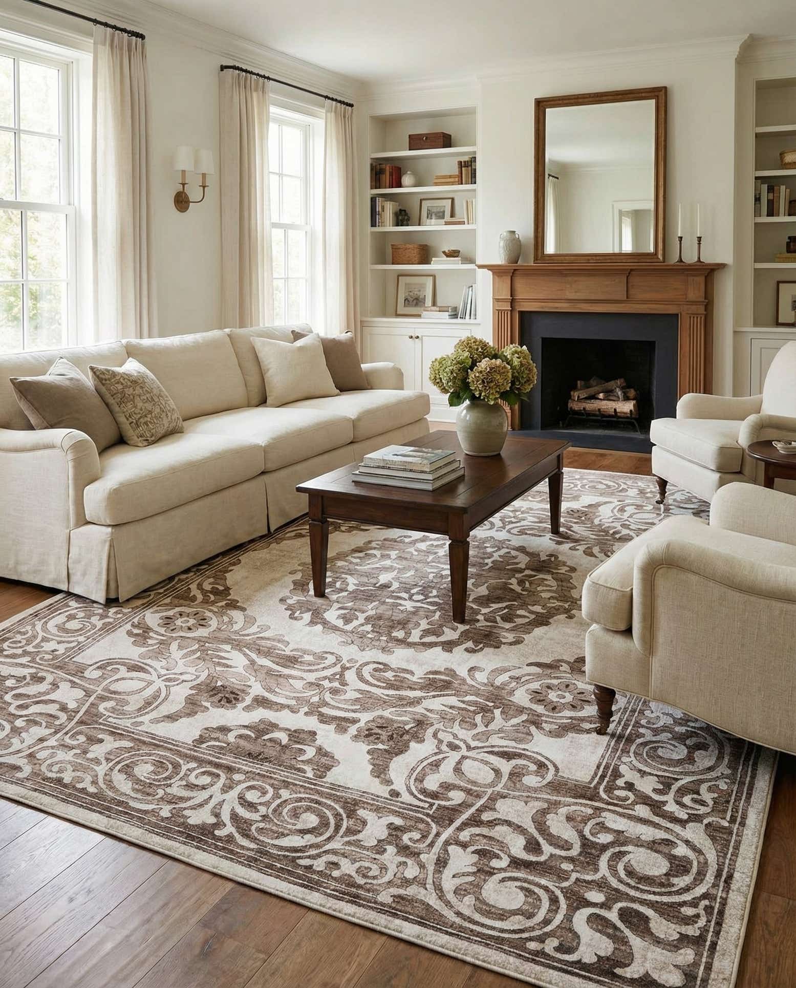 10' 8 x 14' Hermitage Rug