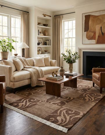 5' 9 x 8' Darya Rug