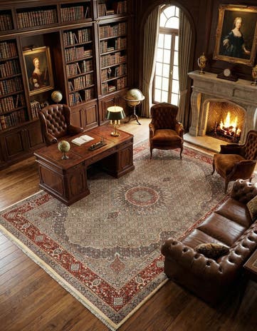 6' 8 x 9' 11 Mood Wool Rug
