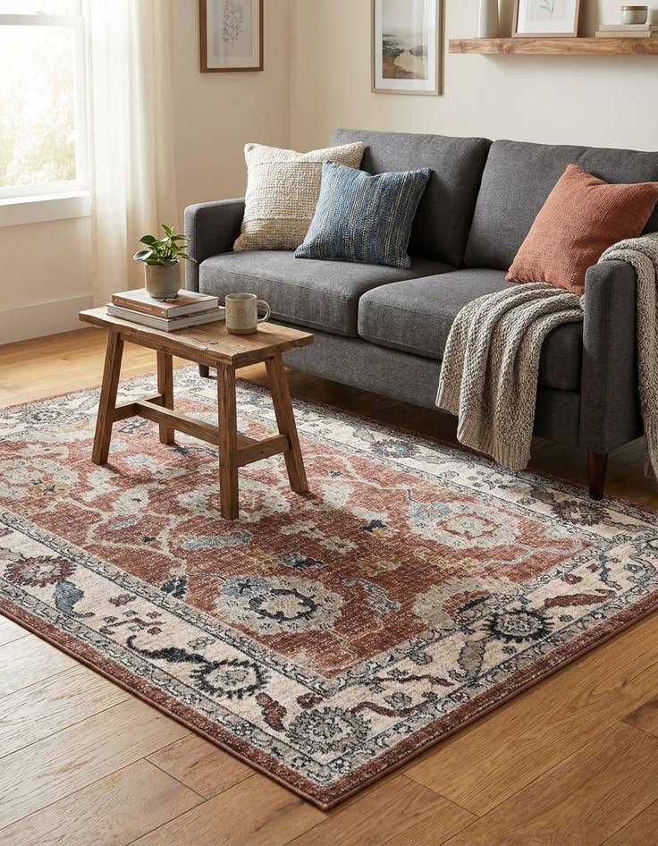 Detail image of 4' x 6' Eco Traditional Rug