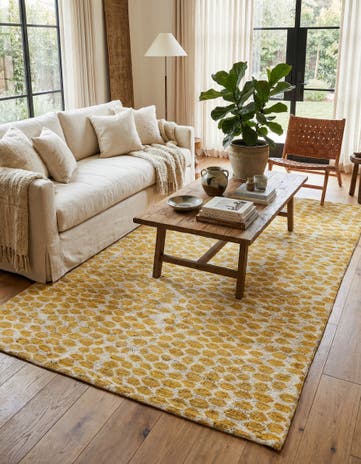 6' x 9' Hand Knotted Moroccan Wool Rug
