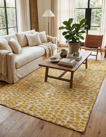 6' x 9' Hand Knotted Moroccan Wool Rug