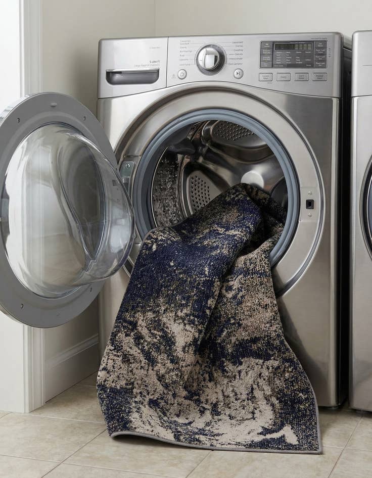 Detail image of 2' x 6'  Washable Haerfest Runner Rug