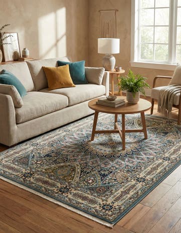 4' x 6' Nain Design Rug