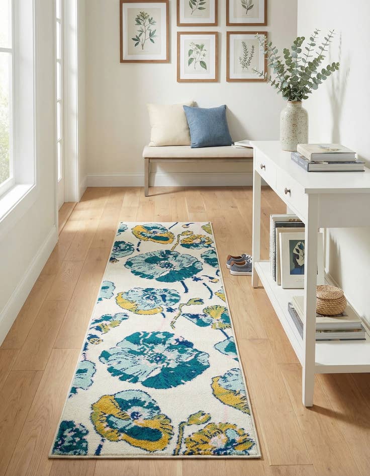 Detail image of 2' x 8' Bloom Runner Rug