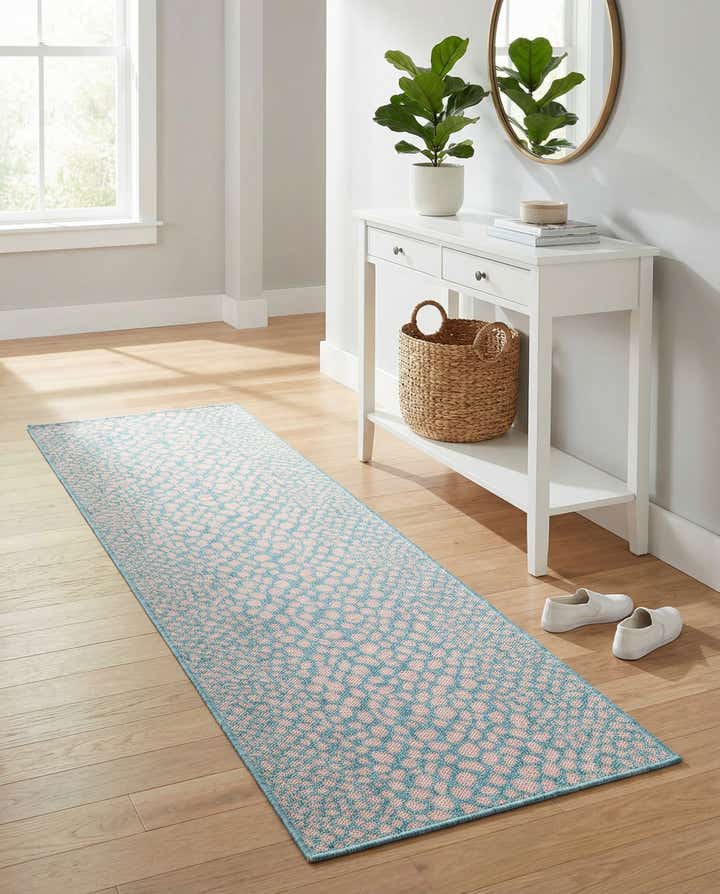 2' x 8' Easy-Clean Jill Zarin Cape Town Indoor / Outdoor Runner Rug