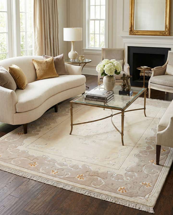 5' 9 x 7' 10 Hand Knotted Darya Wool Rug