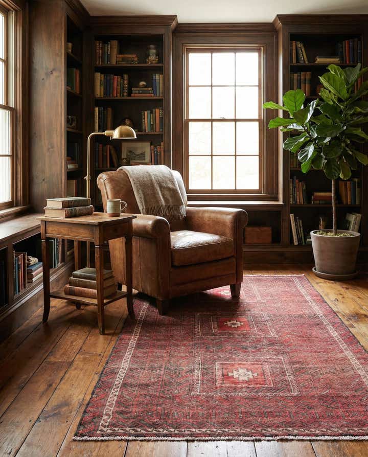 3' x 5' 4 Hand Knotted Ultra Vintage Persian Wool Rug