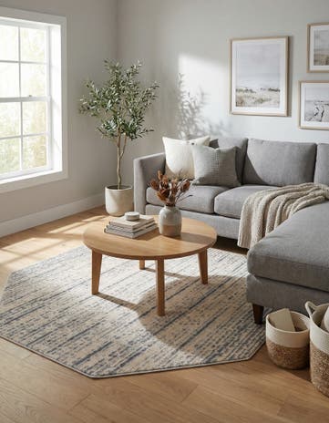 6' x 6' Oasis Octagon Rug