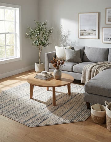 6' x 6' Oasis Octagon Rug