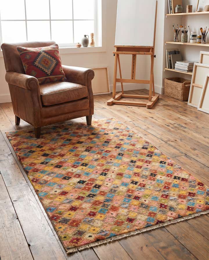 3' 4 x 5' Hand Knotted Balouch Wool Rug