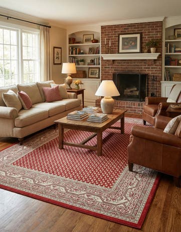 Red Tribeca Rug