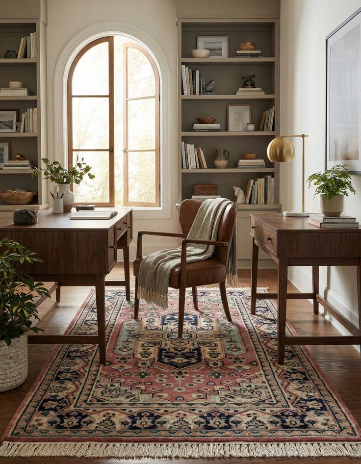 Detail image of 2' 8 x 4' 6  Hand Knotted Bokhara Wool Rug