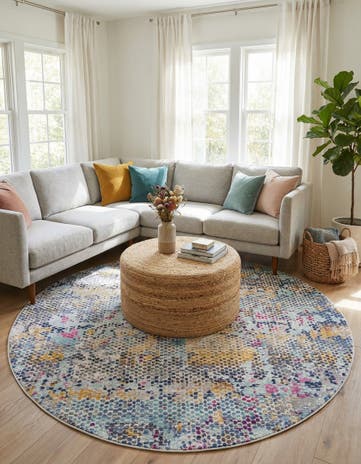 Malibu Round Rug