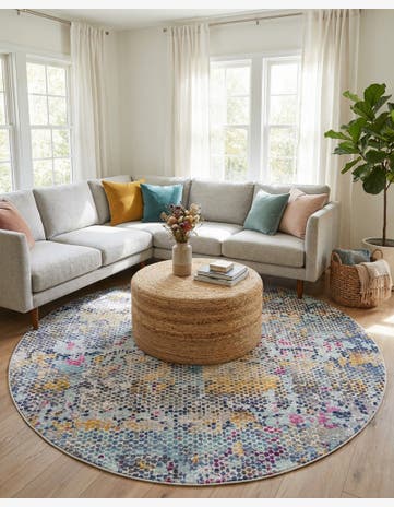 Malibu Round Rug