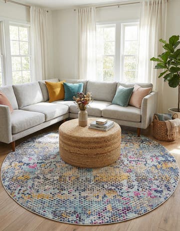 Malibu Round Rug
