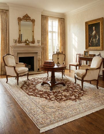 8' 4 x 11' 7 Nain Rug