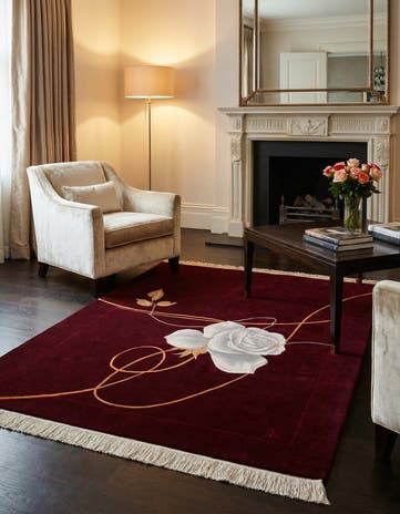 5' x 6' 8 Hand Knotted Darya Wool Rug