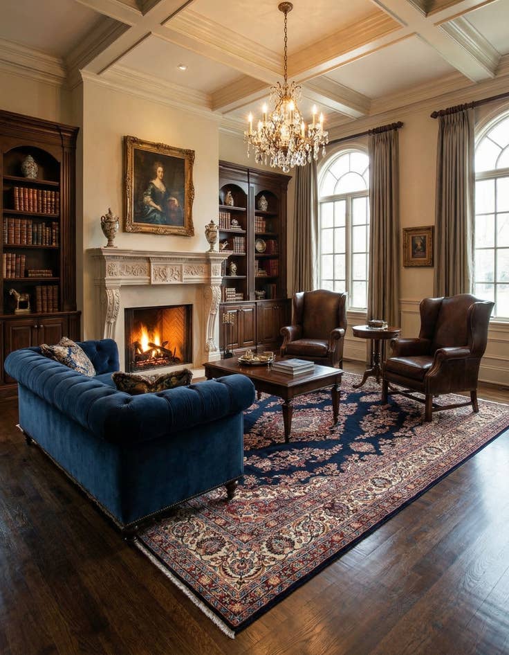 Detail image of 9' x 12' 1 Sarouk Wool Rug