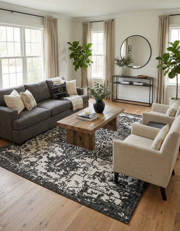 9' x 12' Easy-Clean Jill Zarin Dubai Indoor / Outdoor Rug