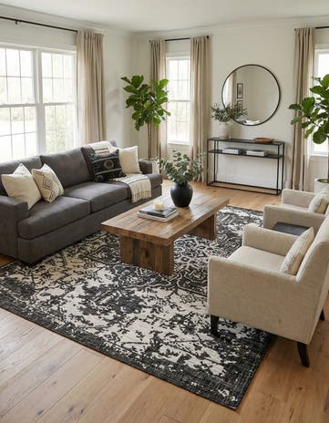 9' x 12' Easy-Clean Jill Zarin Dubai Indoor / Outdoor Rug