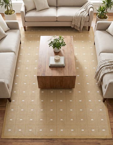 Yellow Aakaar Rug