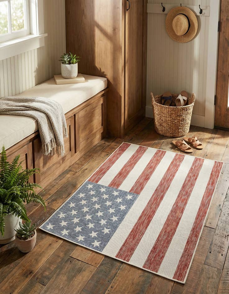 Detail image of 1' 4 x 1' 4  Washable Jill Zarin Indoor / Outdoor Sample Rug