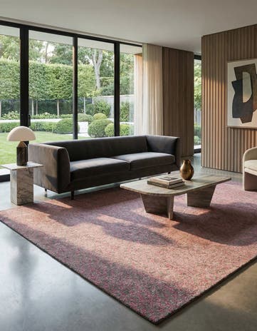 7' 8 x 10' Modern Manshu Wool Rug
