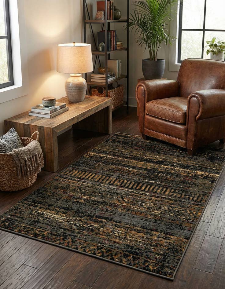 Detail image of 3' x 4' 3 Saturn Rug